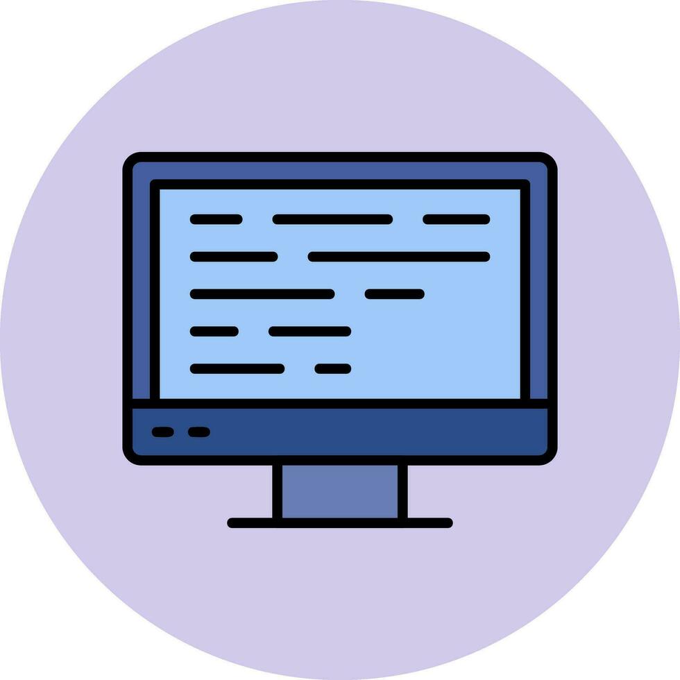 Programming Language Vector Icon
