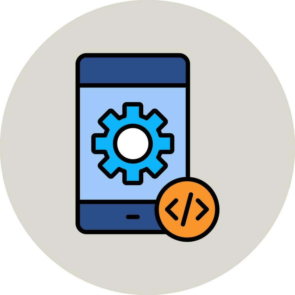 Mobile Development Vector Icon