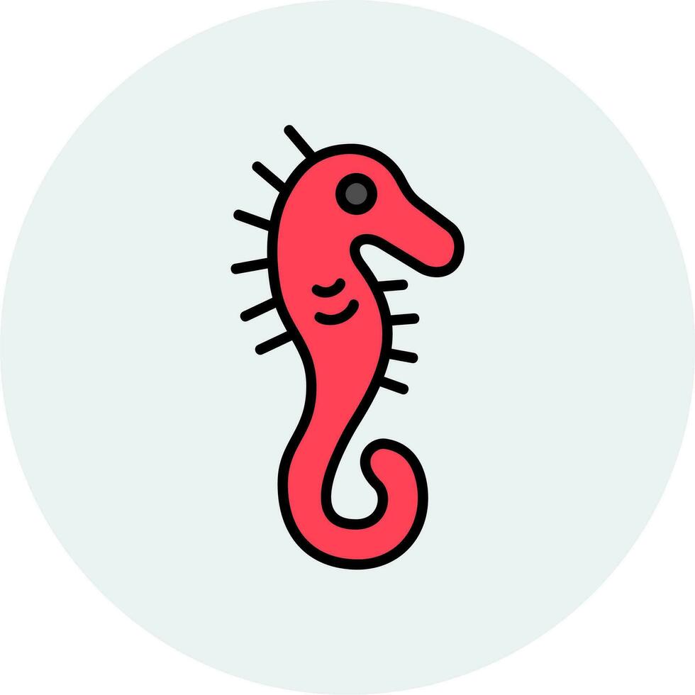 Seahorse Vector Icon