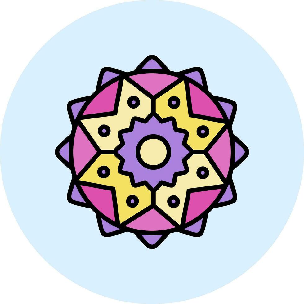 Mandala Vector Icon