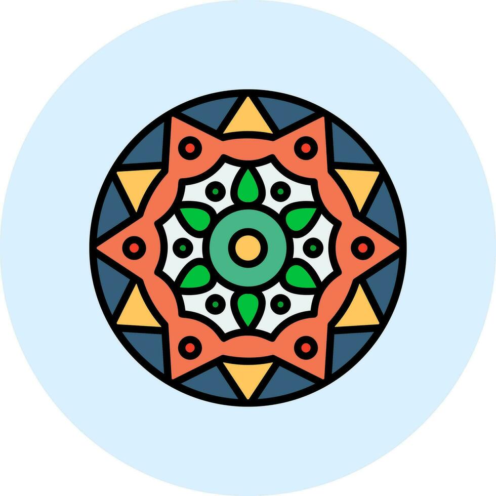 Mandala Vector Icon