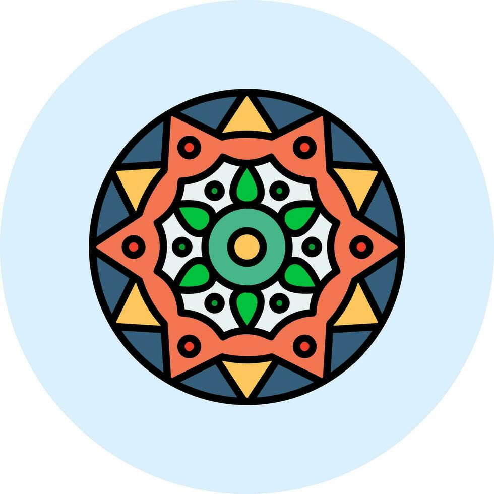 Mandala Vector Icon