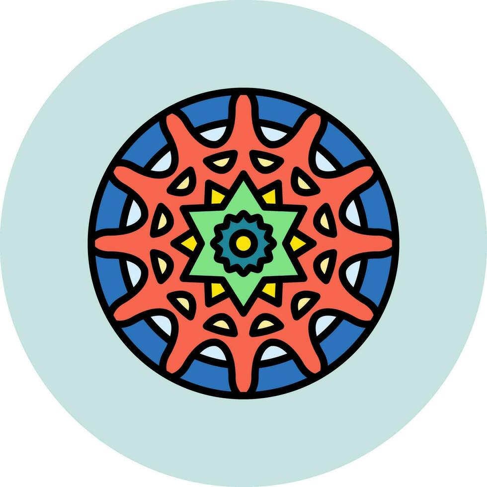 Mandala Vector Icon