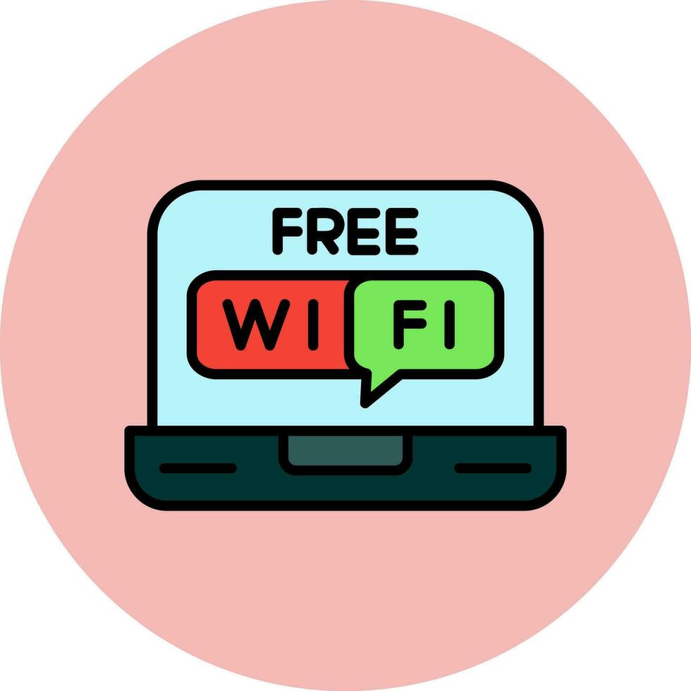 Free Wifi Vector Icon