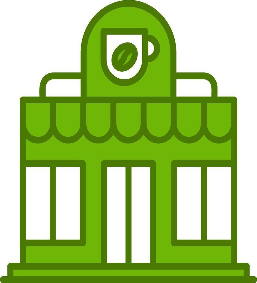 Coffee Shop Vector Icon