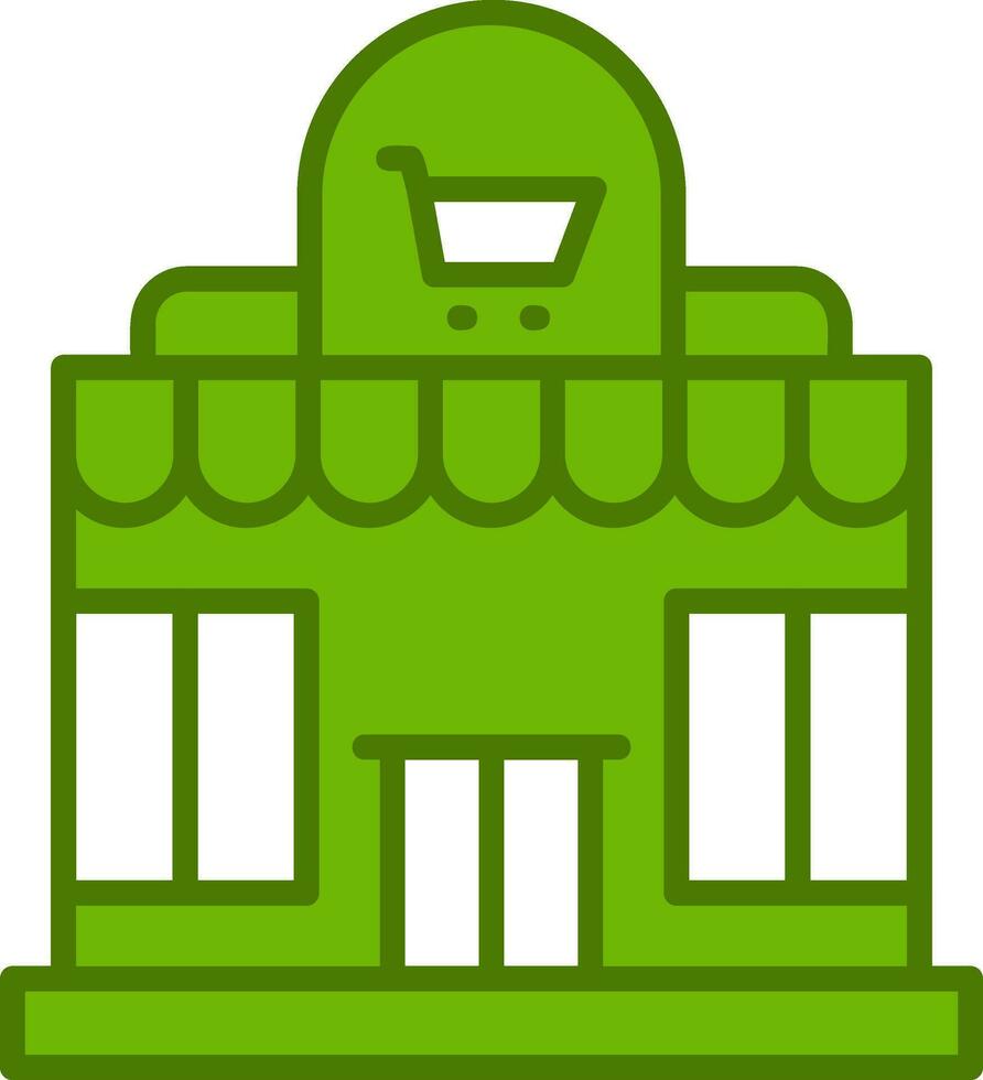 Supermarket Vector Icon