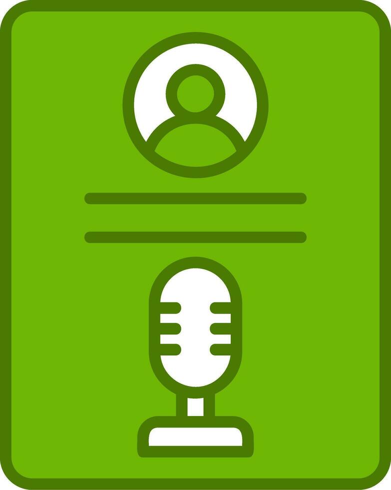Record Vector Icon