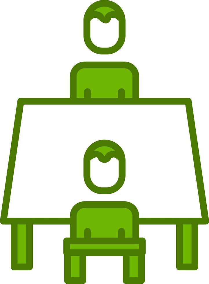 Interview Vector Icon