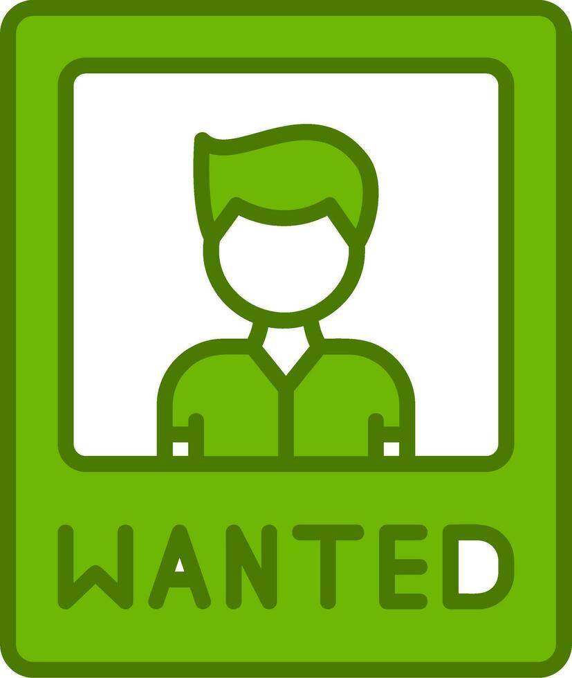 Wanted Vector Icon