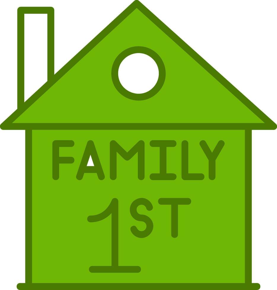 Family First Vector Icon