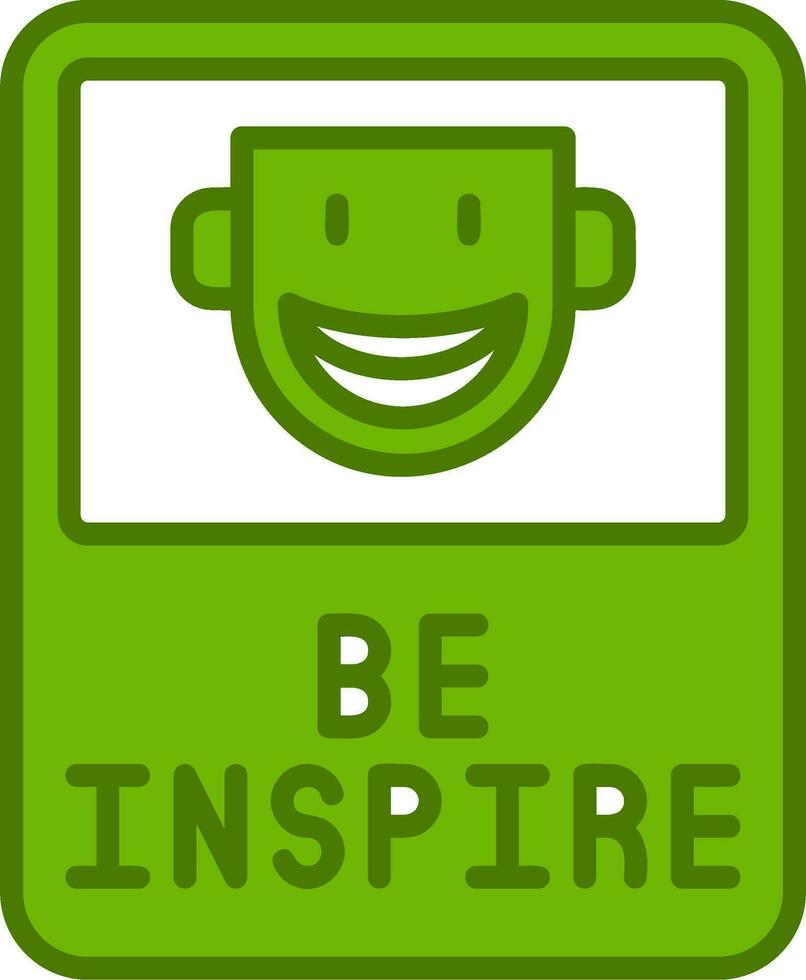 Be Inspired Vector Icon