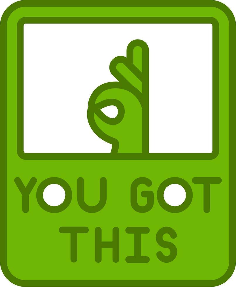 You Got This Vector Icon