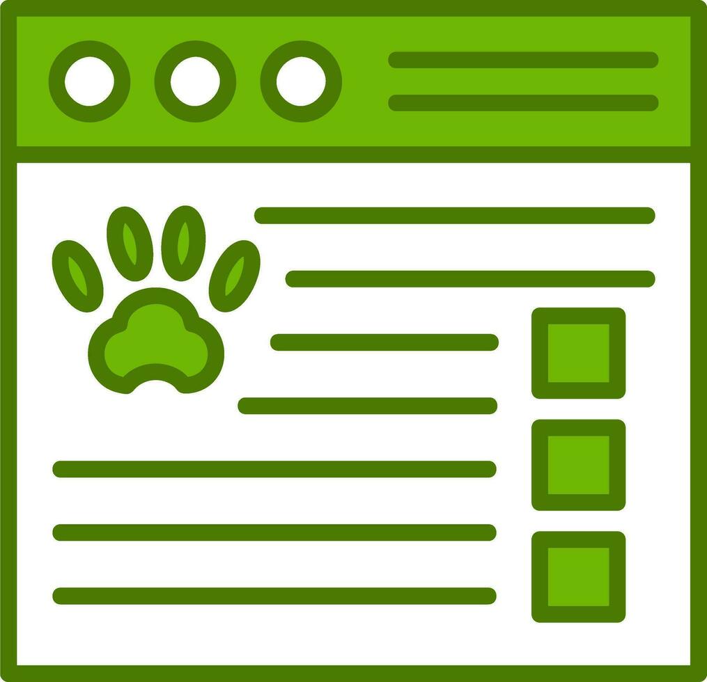 website Vector Icon
