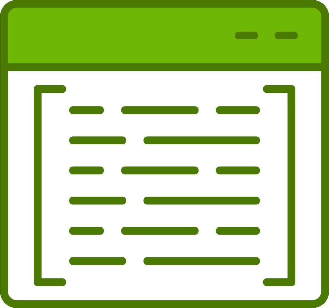Coding Vector Icon