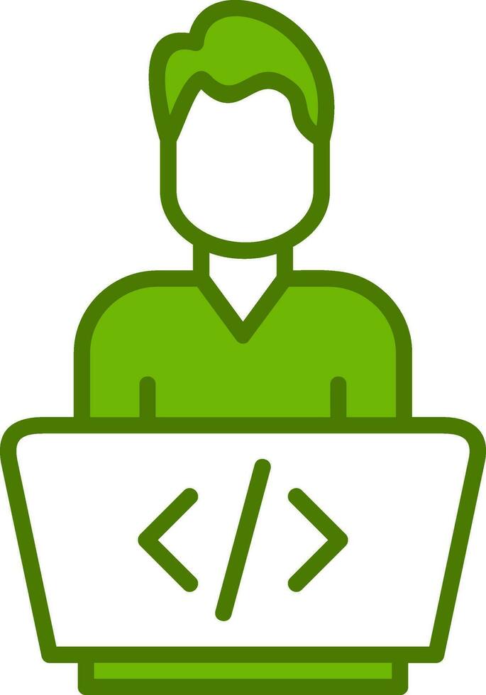 Programmer Vector Icon