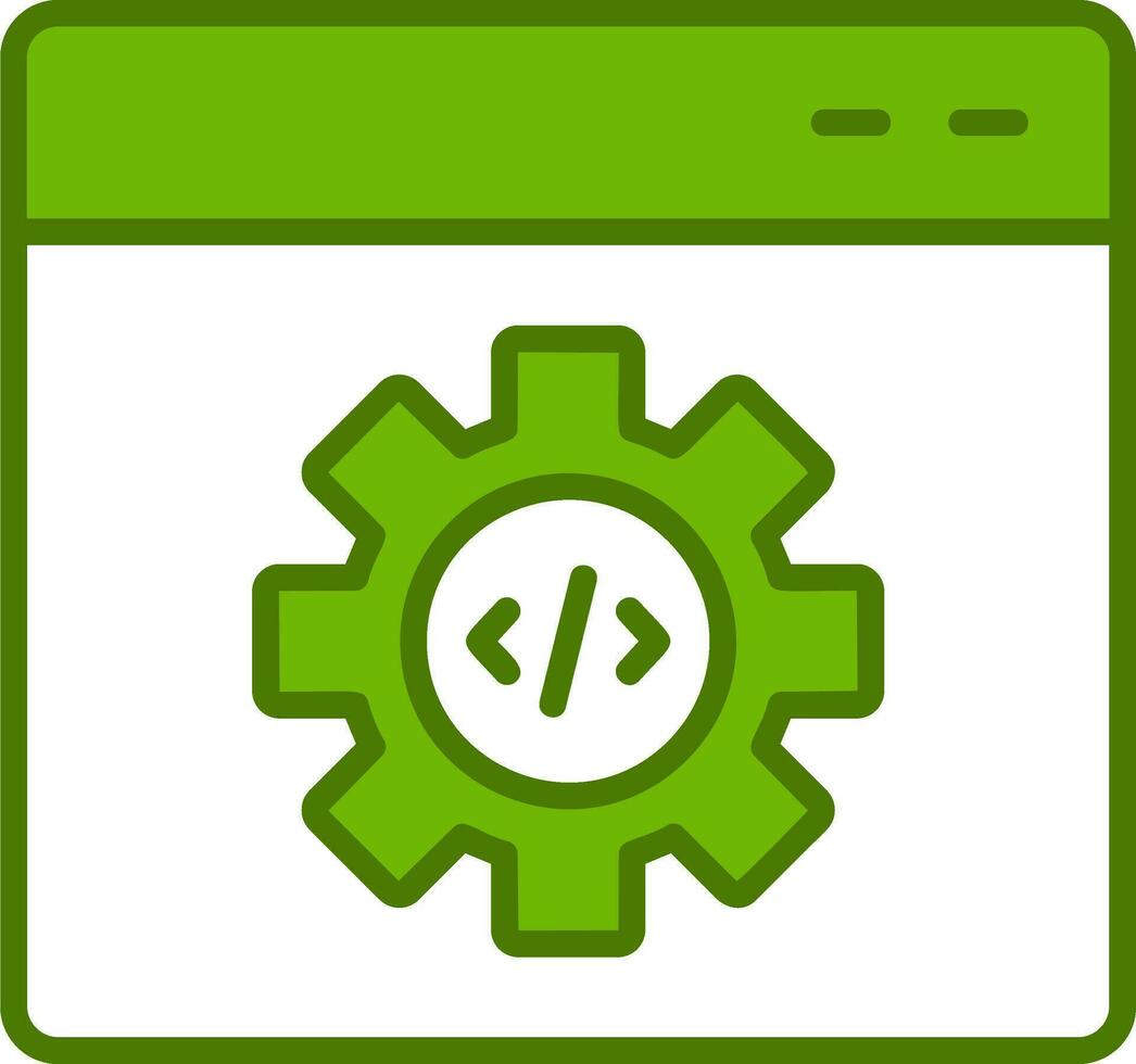 código mejoramiento vector icono