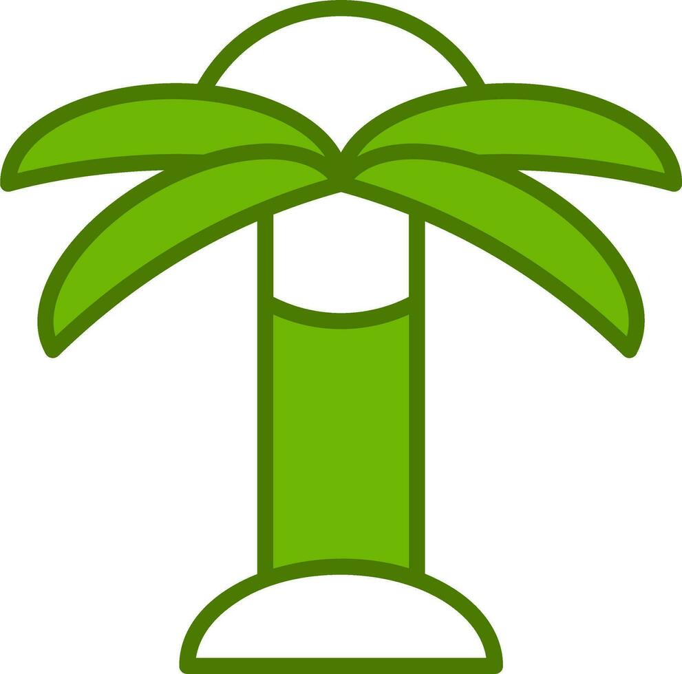 Oasis Vector Icon