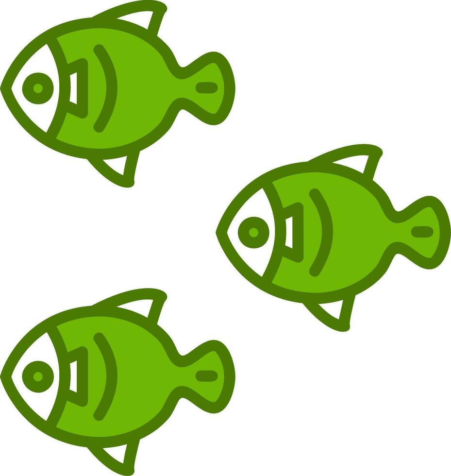 peces vector icono