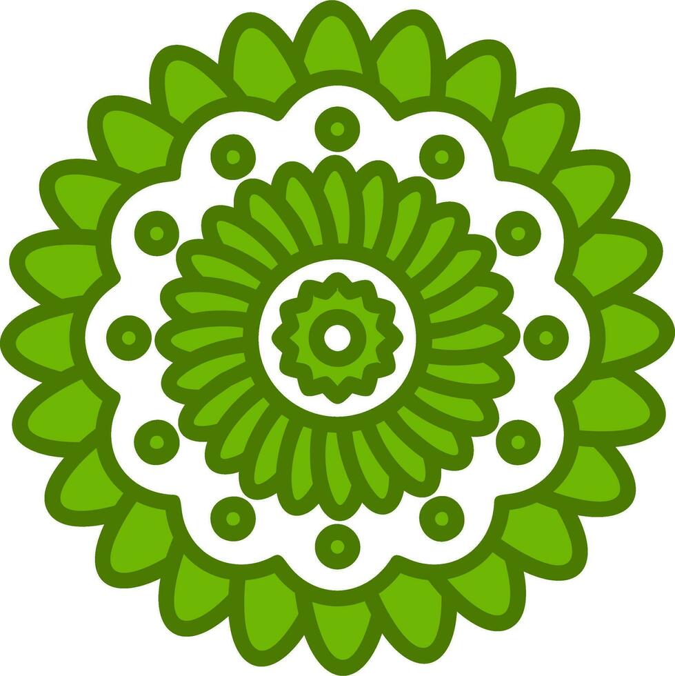 Mandala Vector Icon
