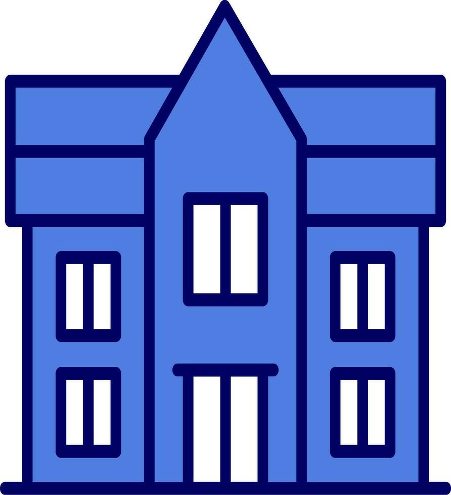 Mansion Vector Icon