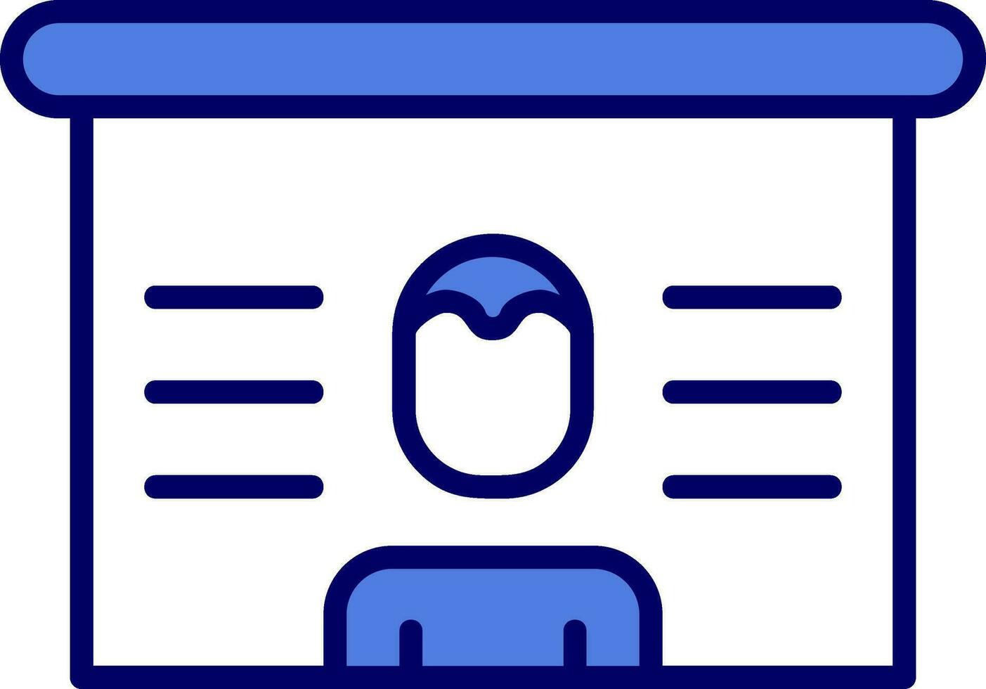 Presentation Vector Icon