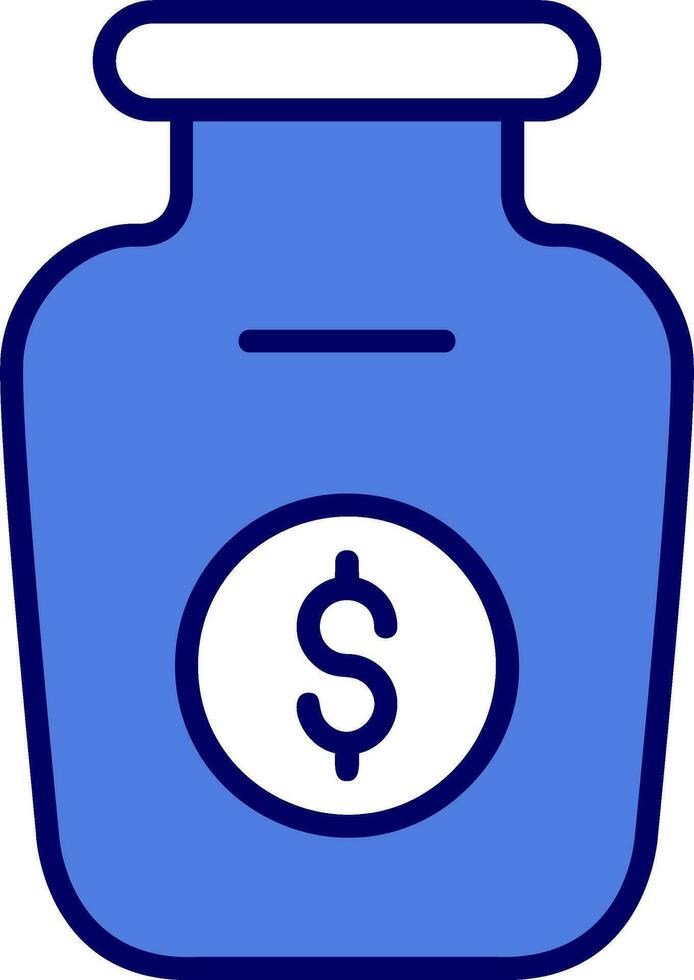 Money Jar Vector Icon