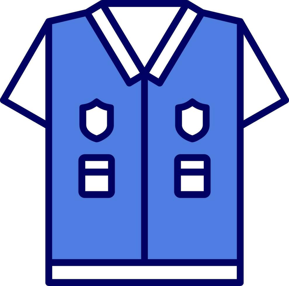 Police Uniform Vector Icon