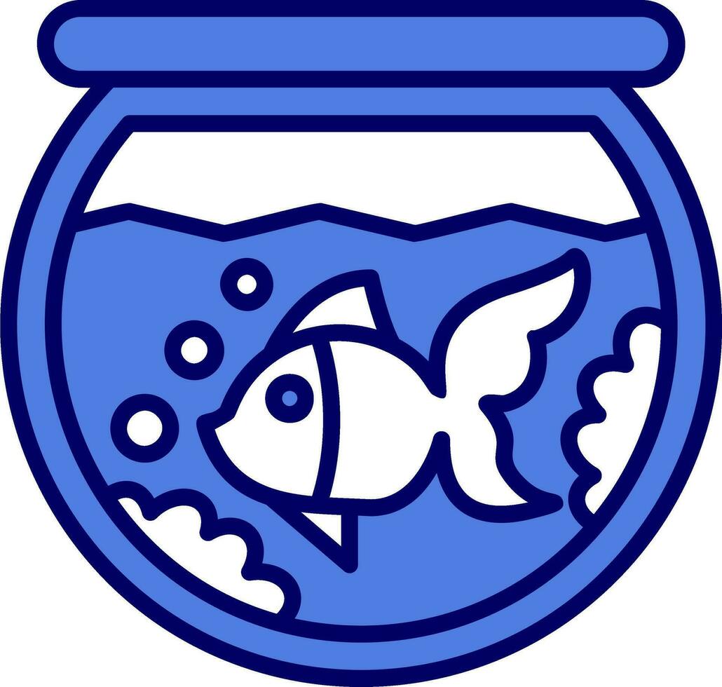 fish bowl Vector Icon