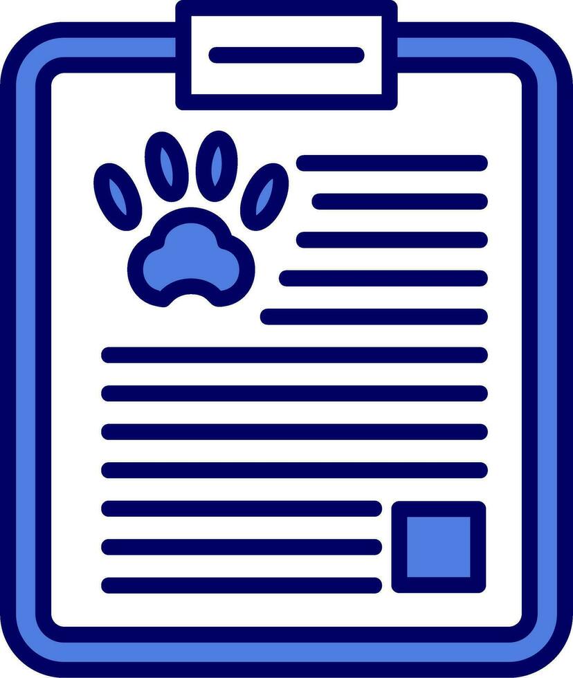 medical report Vector Icon