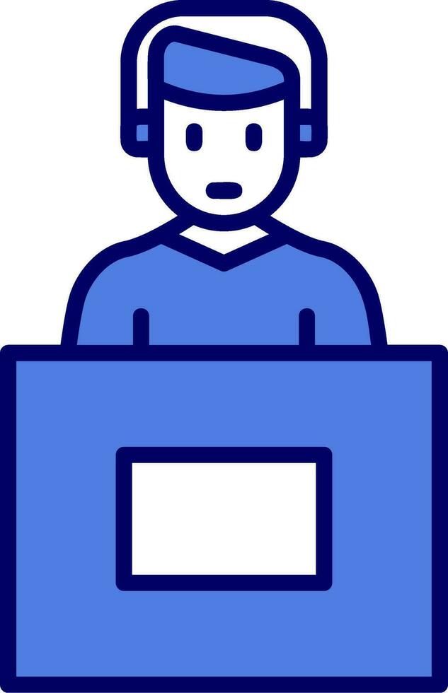 Interview Vector Icon