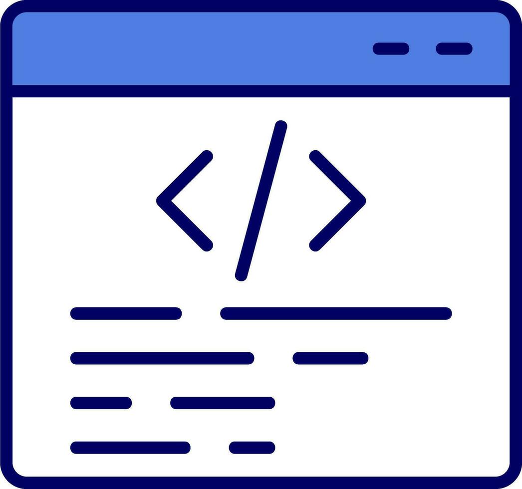 Web Programming Vector Icon