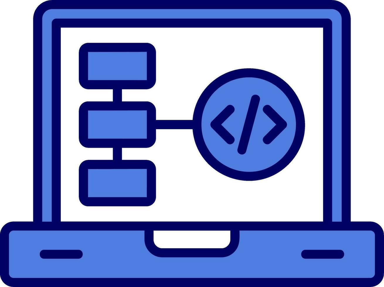 Flowchart Vector Icon