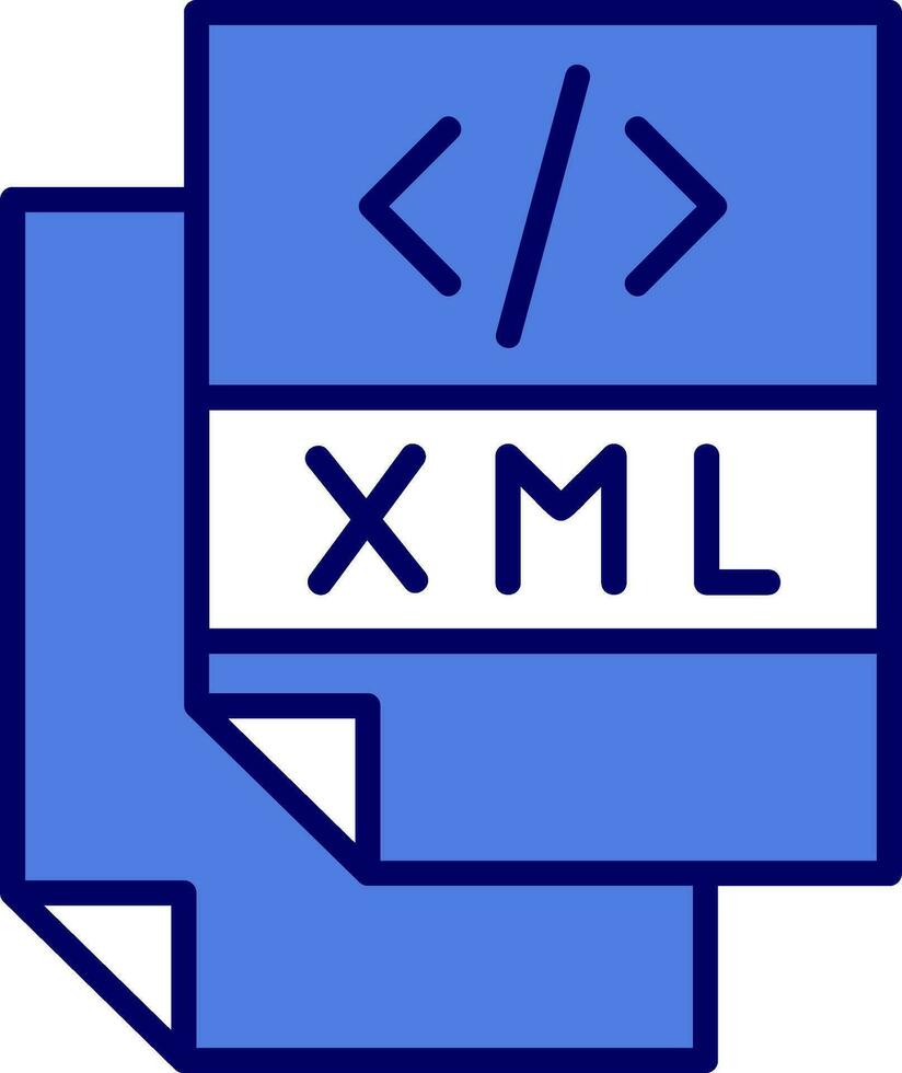 Xml File Vector Icon