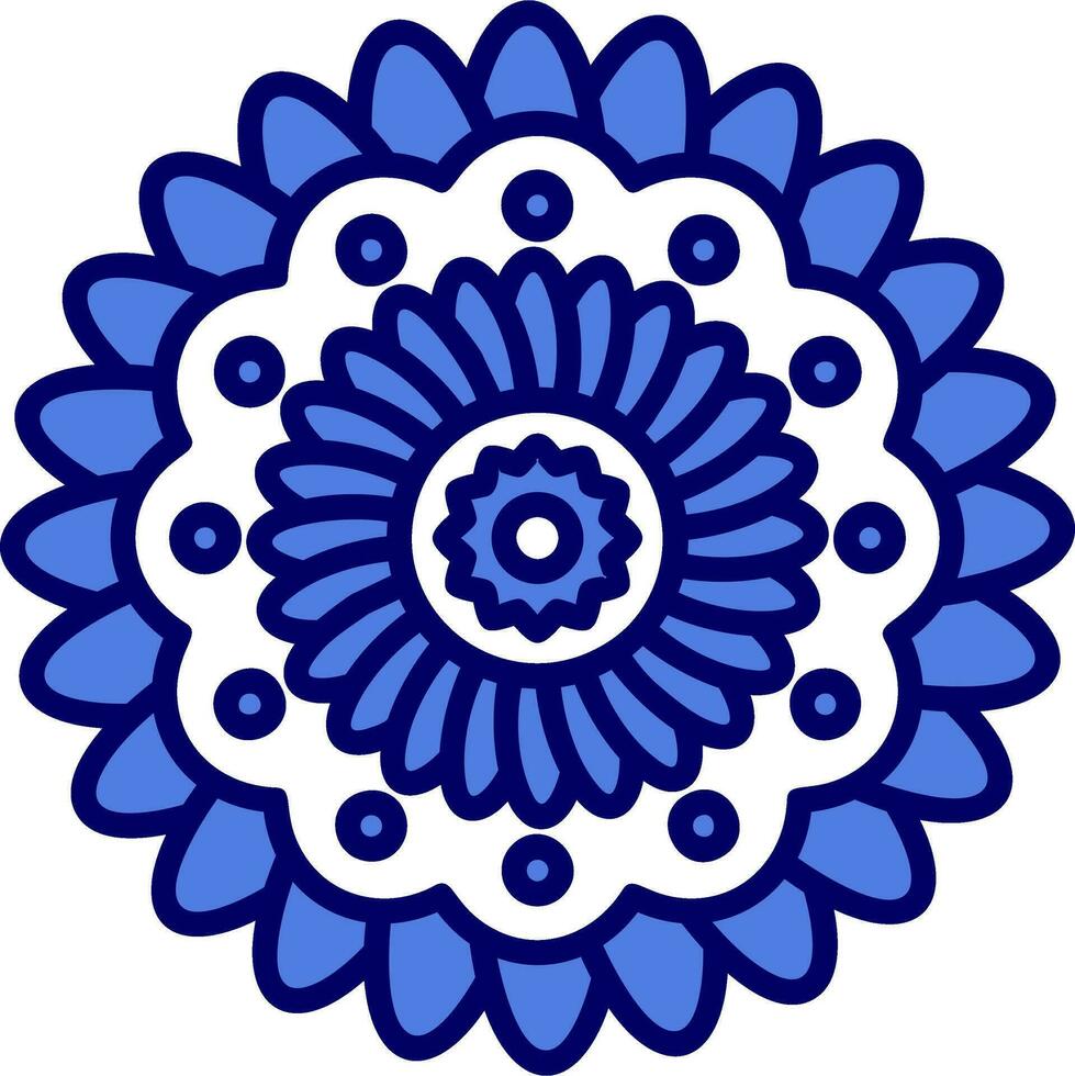 Mandala Vector Icon