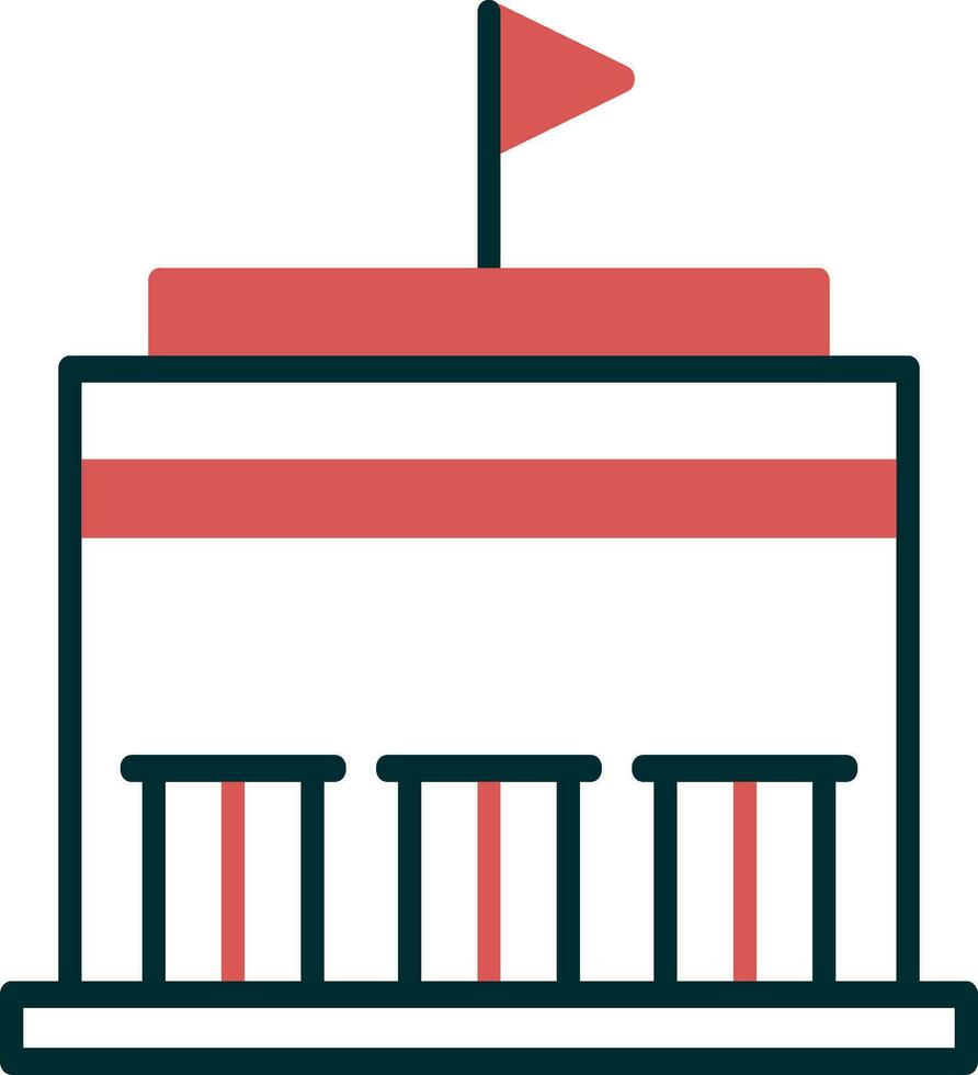 City Hall Vector Icon