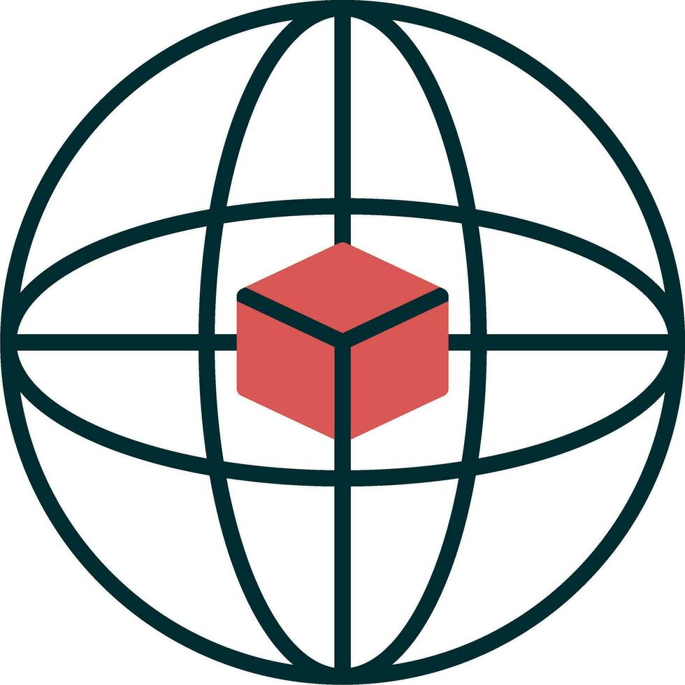 Global Network Vector Icon