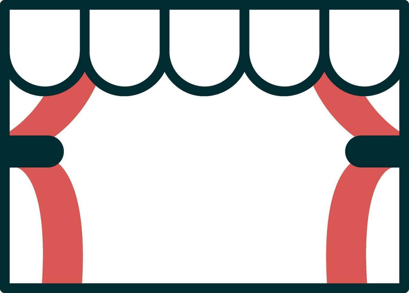 Stage Vector Icon