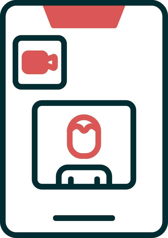 Videocall Vector Icon