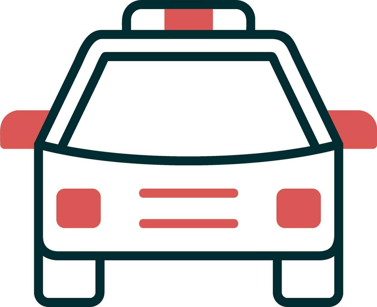 Police Car Vector Icon