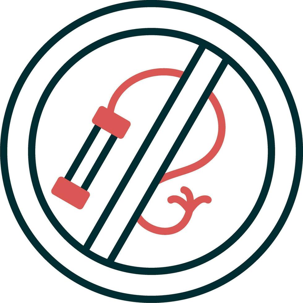 No Whip Vector Icon