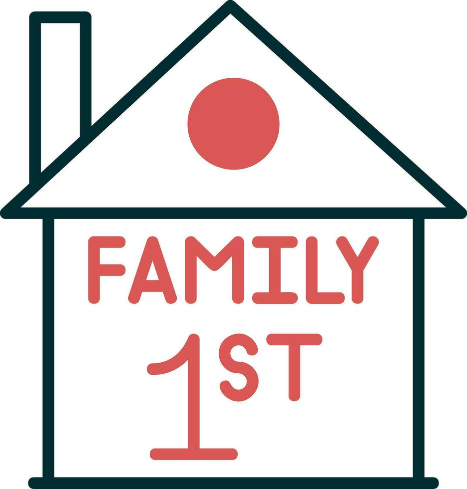 Family First Vector Icon