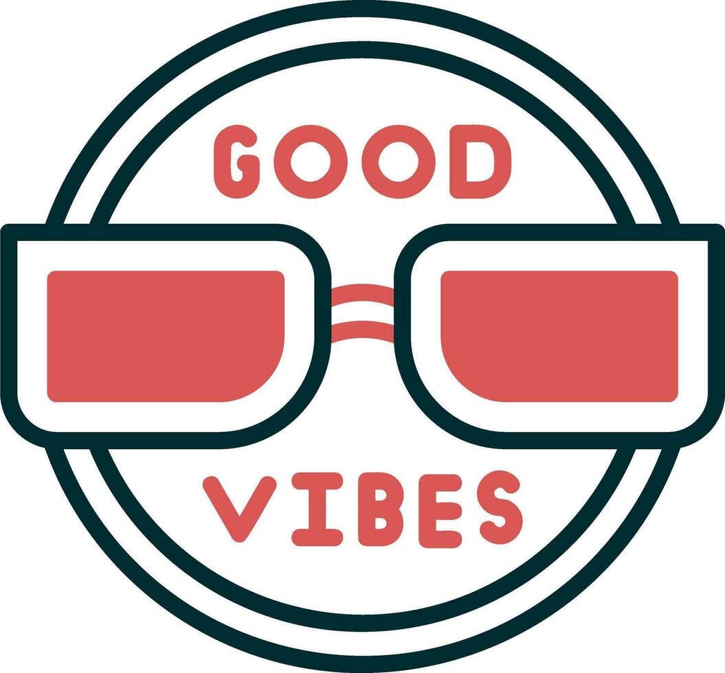Good Vibes Vector Icon