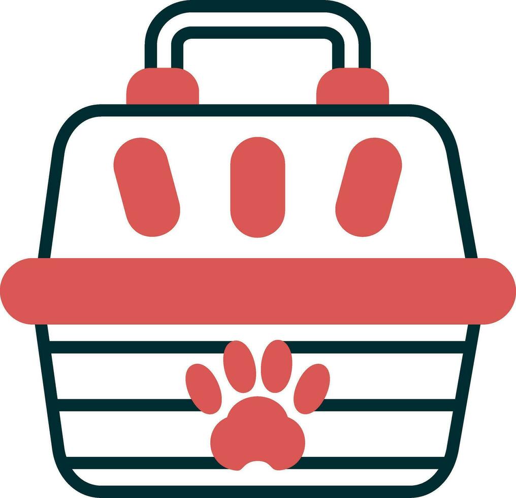 pet carrier Vector Icon