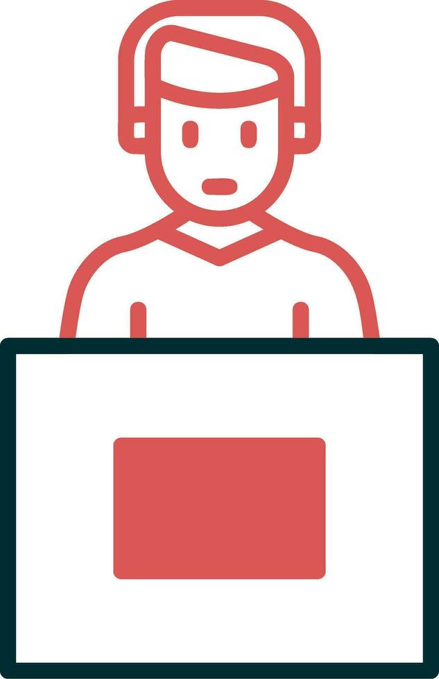 Interview Vector Icon