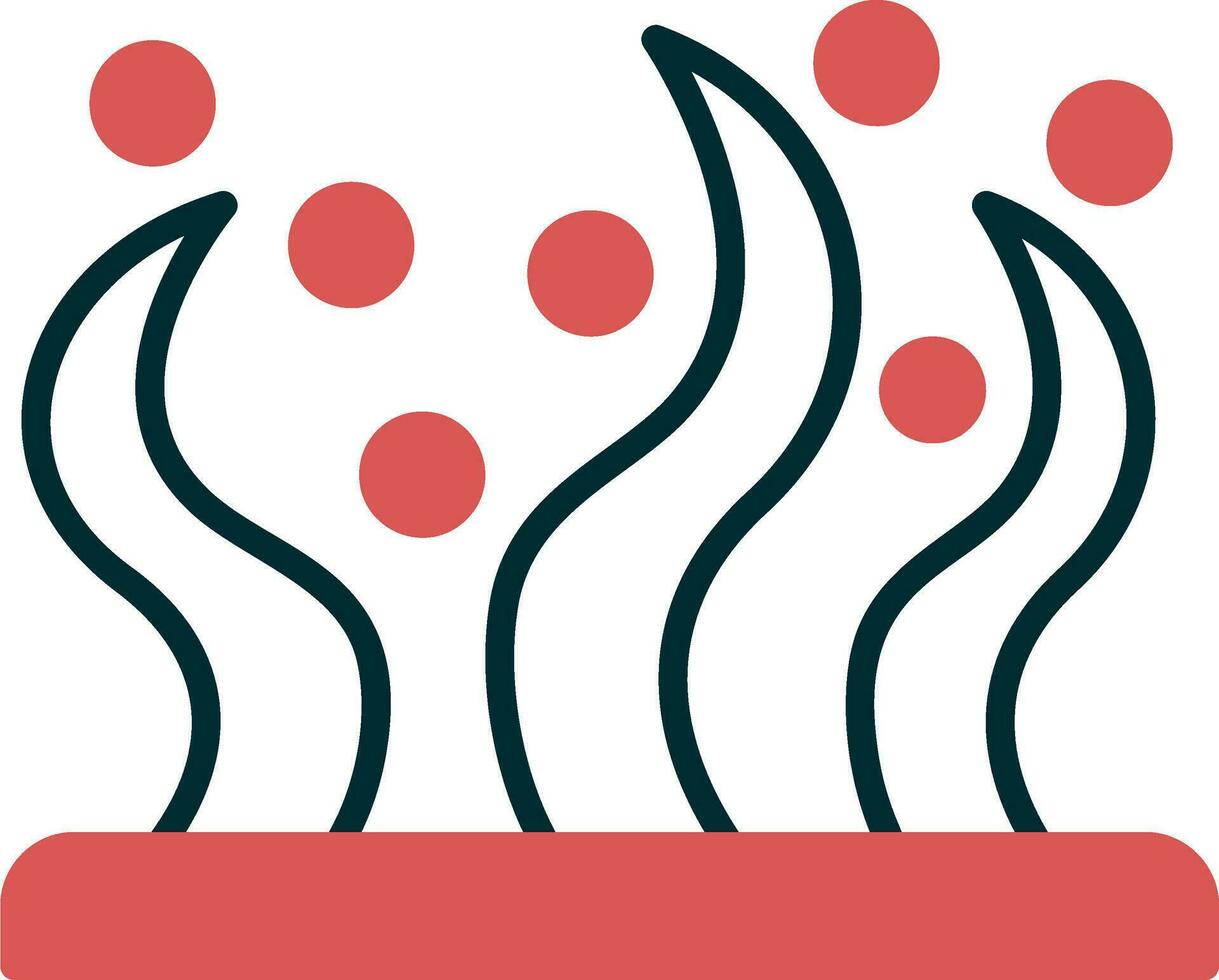 Seaweed Vector Icon