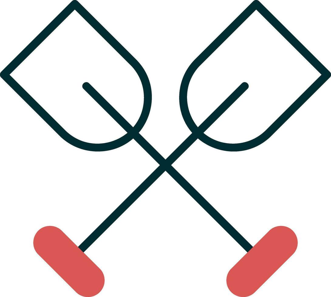 Rowing Vector Icon