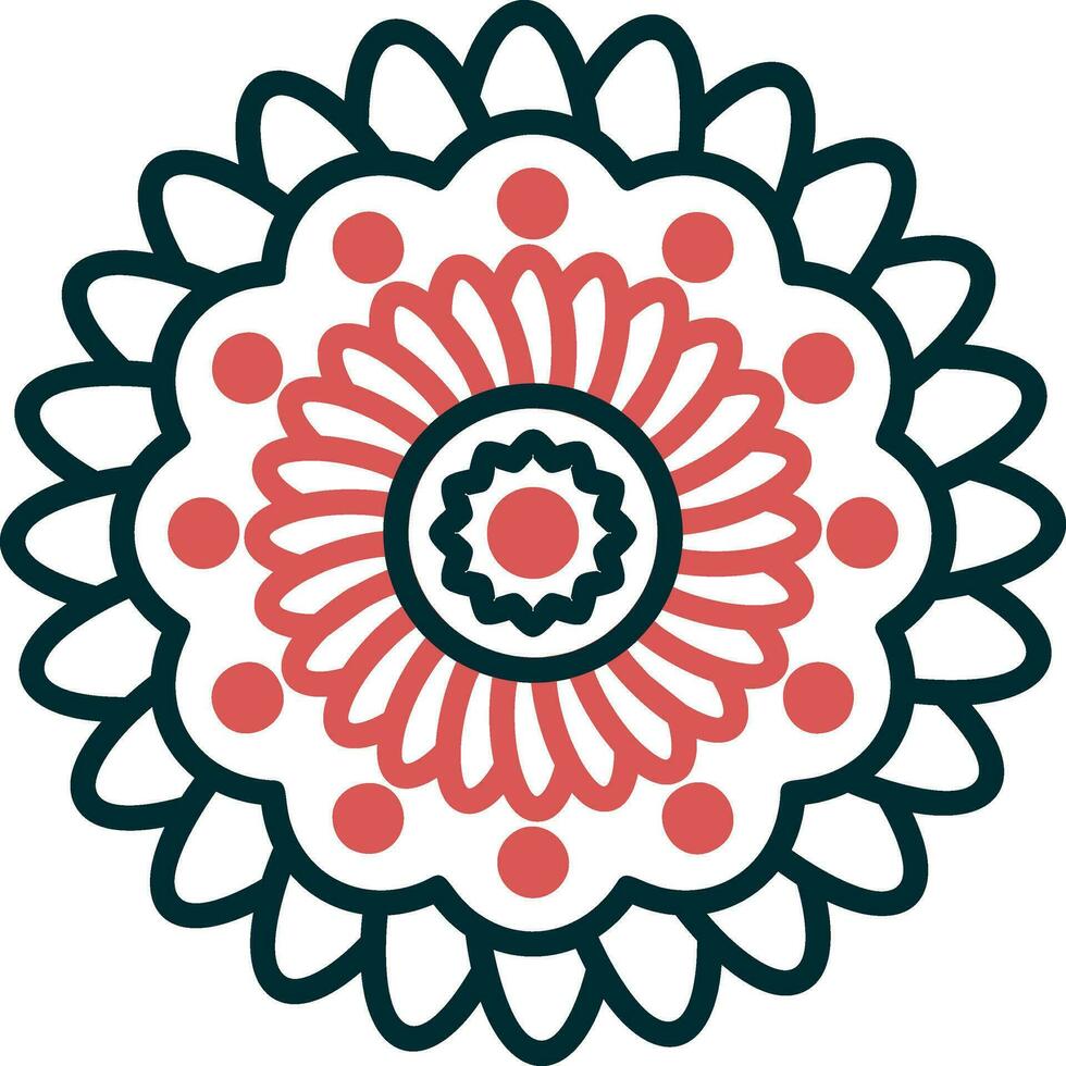 Mandala Vector Icon
