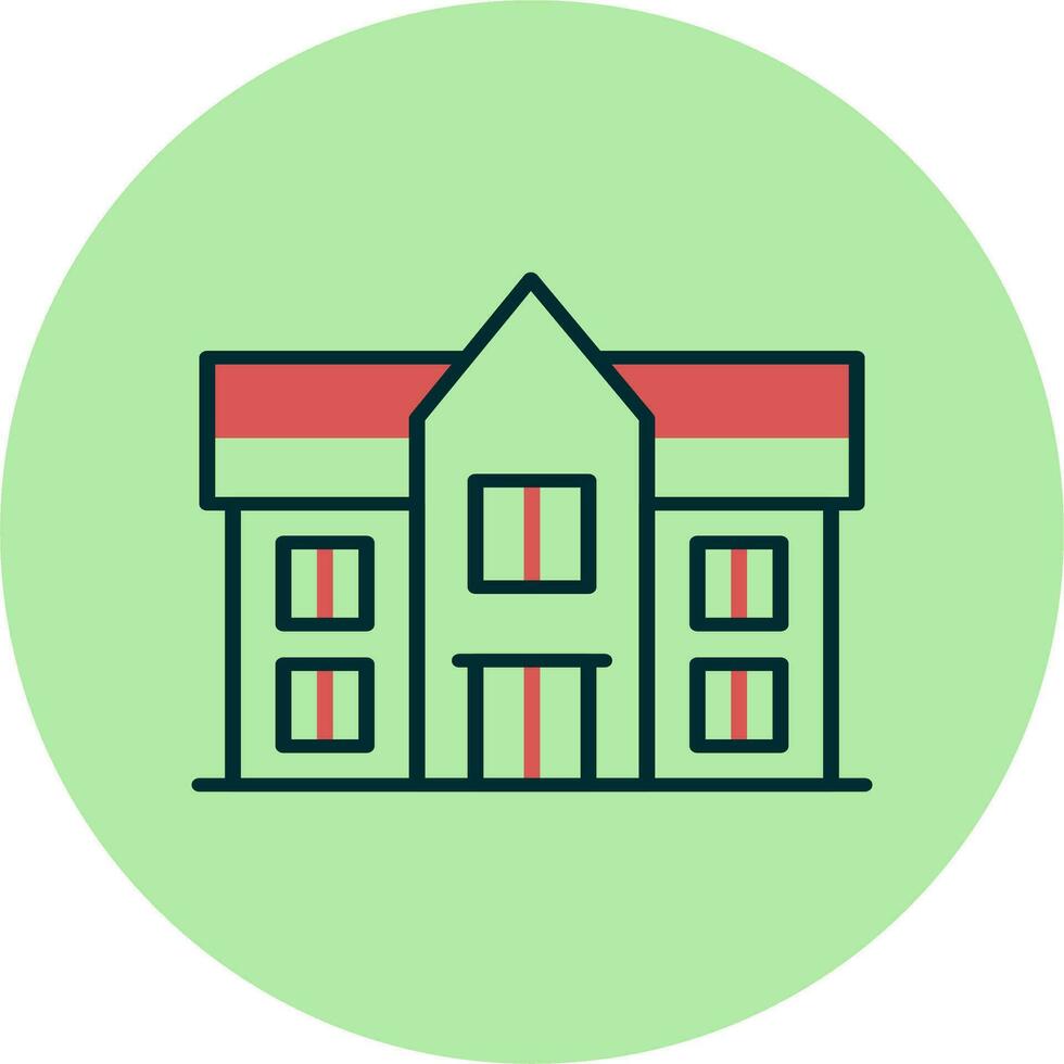 Mansion Vector Icon