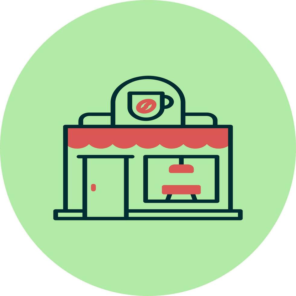 Coffee Shop Vector Icon