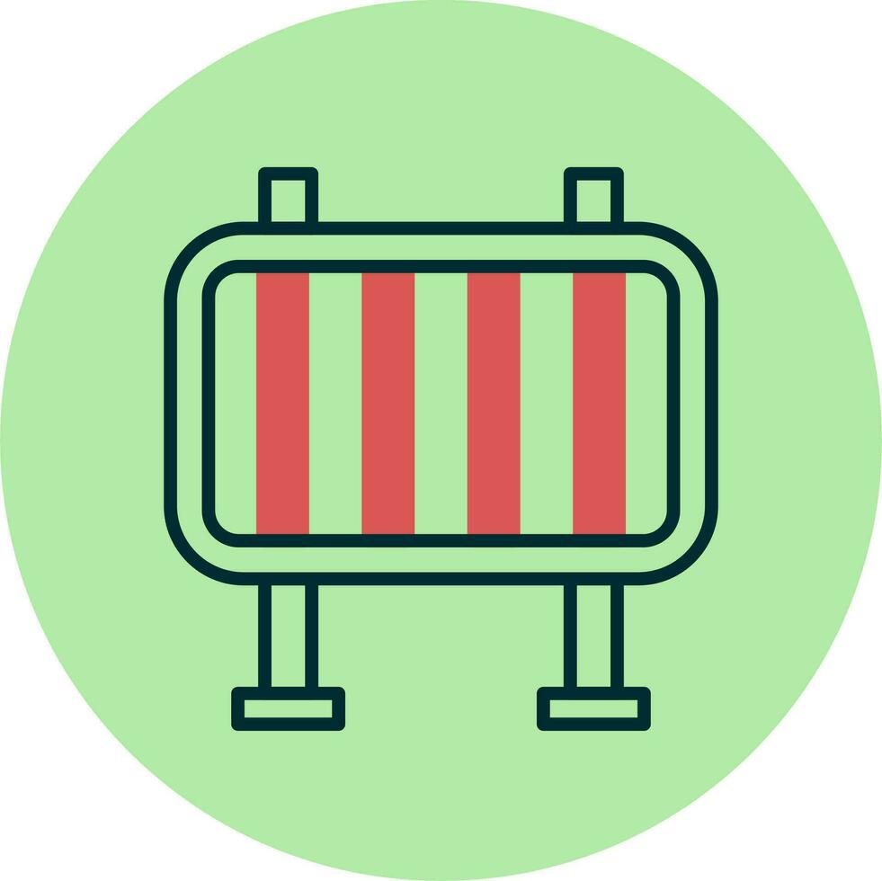 Barrier Vector Icon